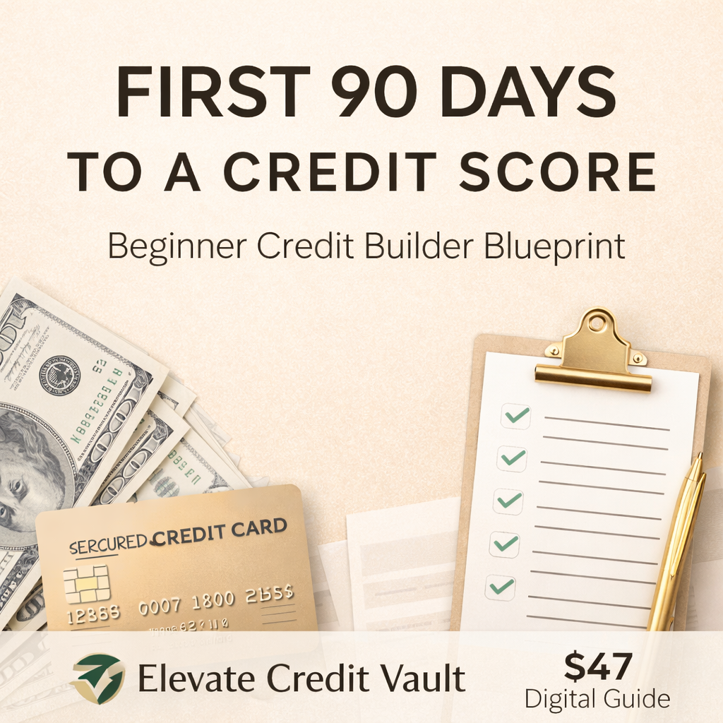 First 90 Days to a Credit Score