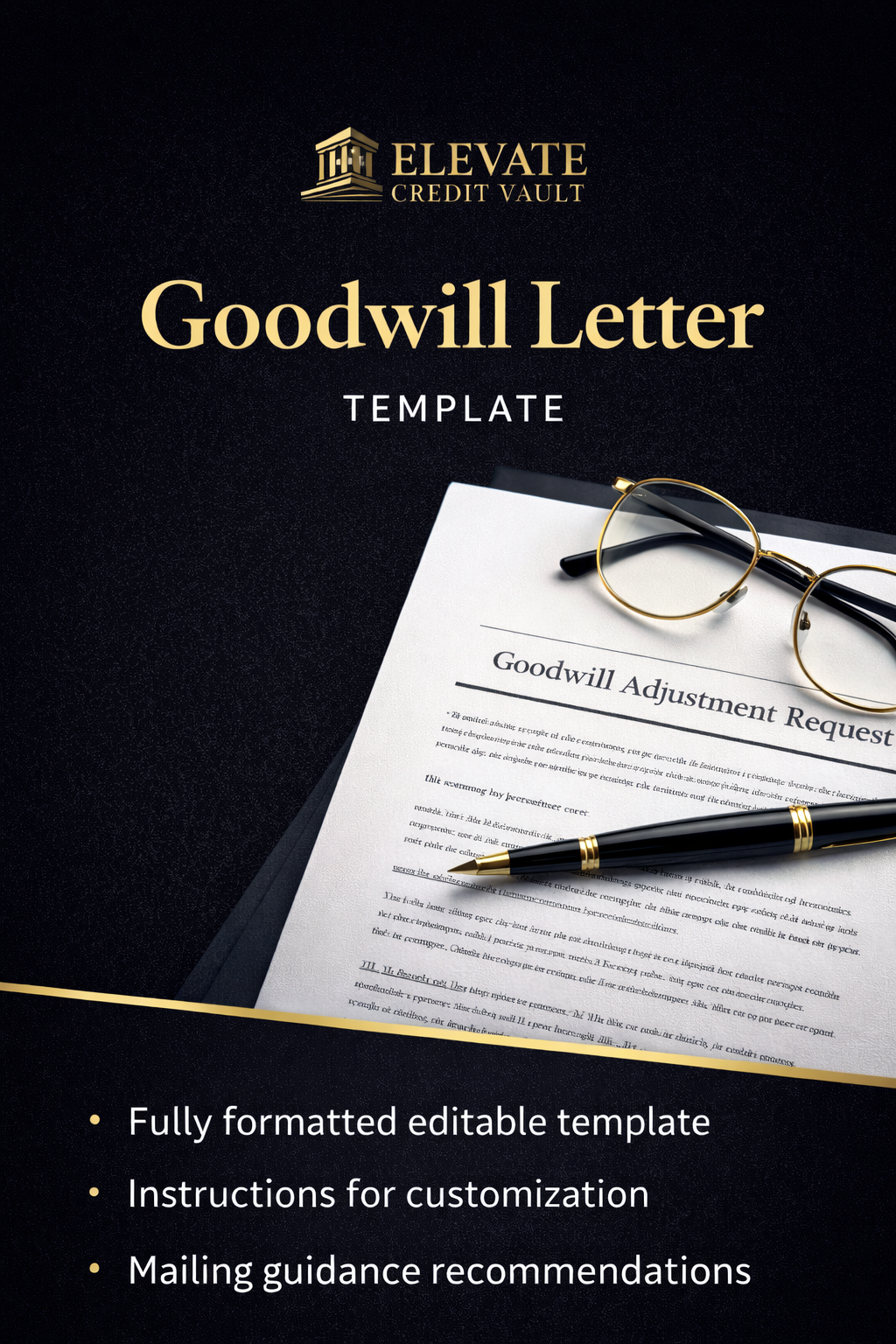 Goodwill Letter (Template)