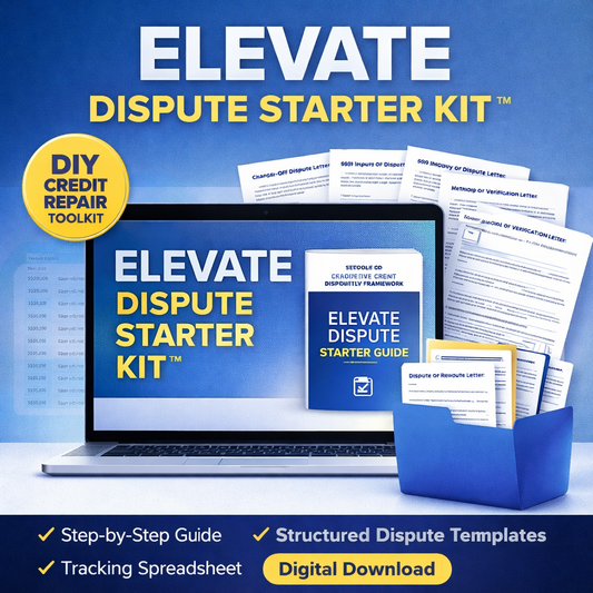 Elevate Dispute Starter Kit